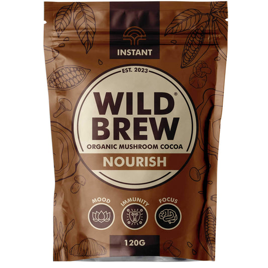 Nourish Organic Mushroom Cocoa - Wild Brew
