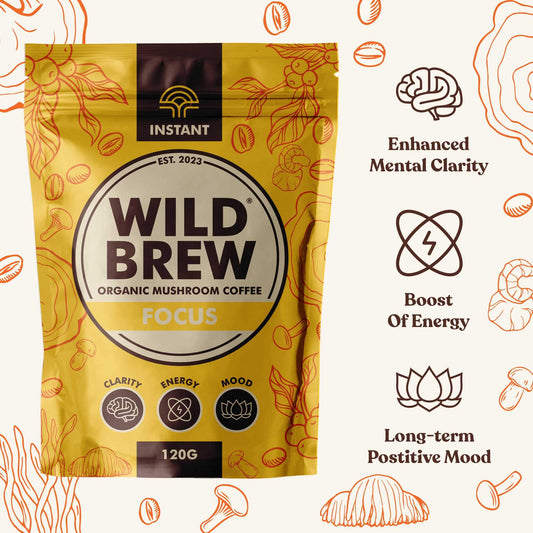 Wild Brew Organic Mushroom Coffee